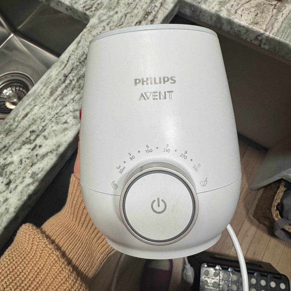 Philips Avent White Bottle Warmer